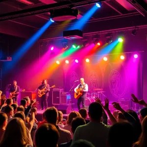 The Damn Quails performing on stage