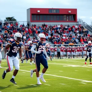 Dewar Dragons football team celebrating their championship victory