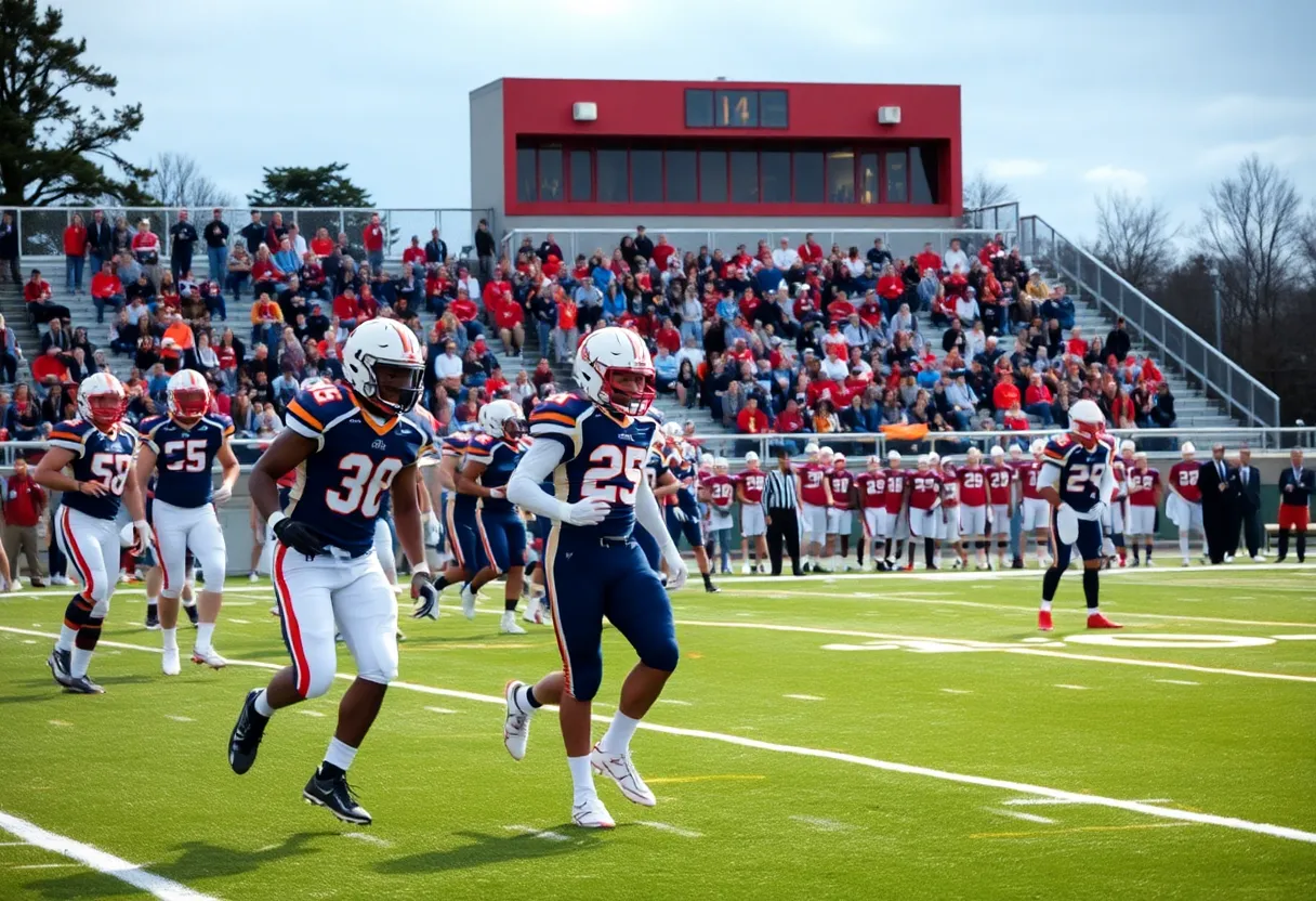 Dewar Dragons football team celebrating their championship victory