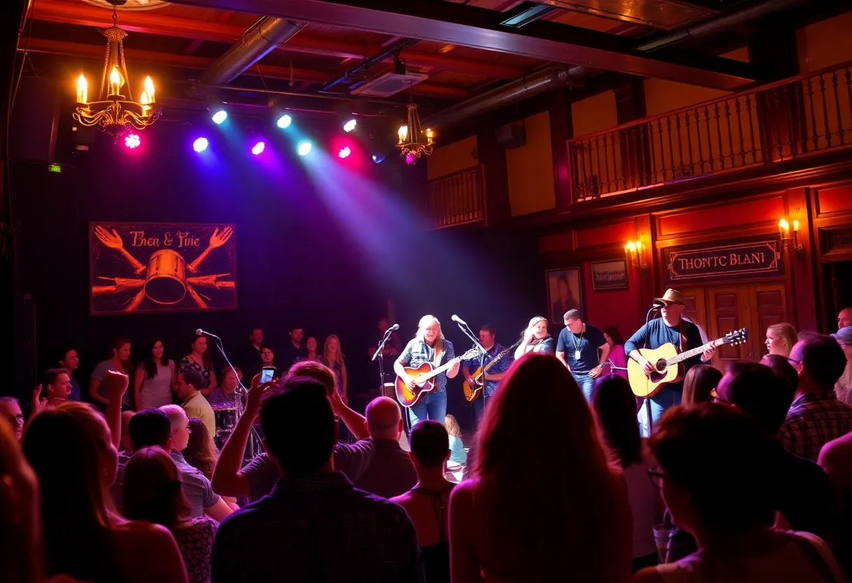 Jason Young Band performing at The Skirvin Hilton