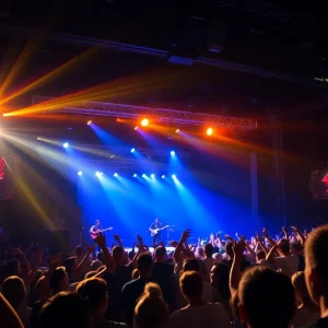 Audience at Mammoth's concert in Oklahoma City