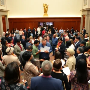 Ceremony honoring arts leaders at Oklahoma State Capitol