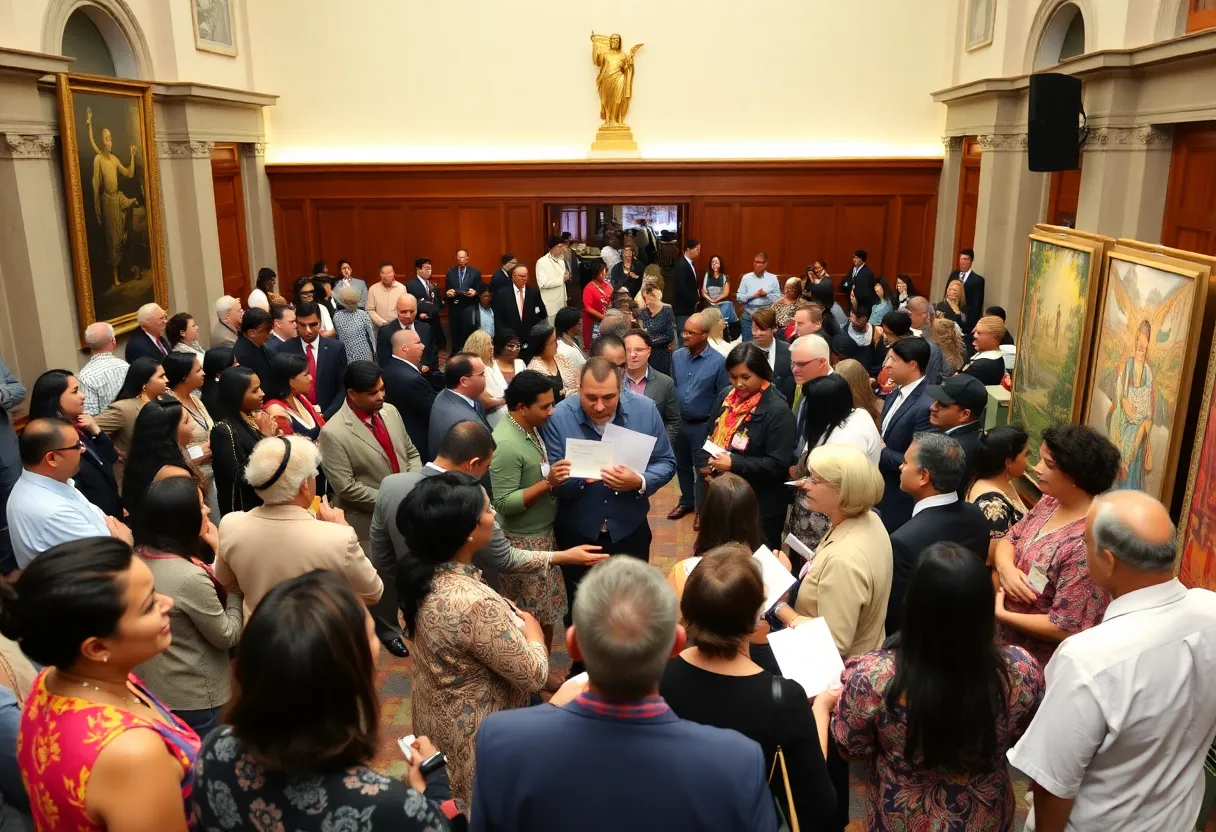 Ceremony honoring arts leaders at Oklahoma State Capitol
