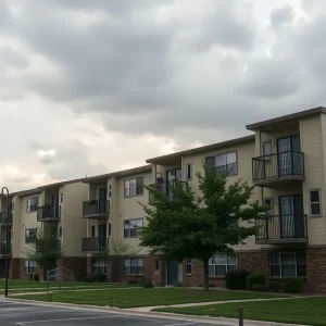 Apartment complex in Oklahoma City