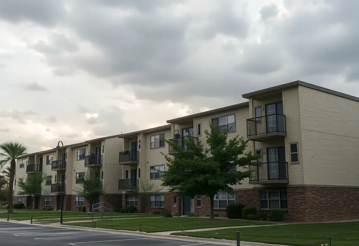 Apartment complex in Oklahoma City