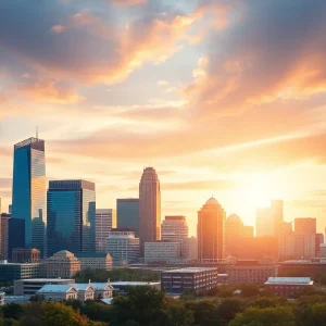 Oklahoma City skyline representing business growth and governance