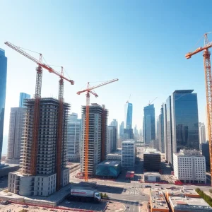 Rendering of future construction projects in Oklahoma City