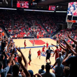 Oklahoma State Cowboys basketball game at Gallagher-Iba Arena