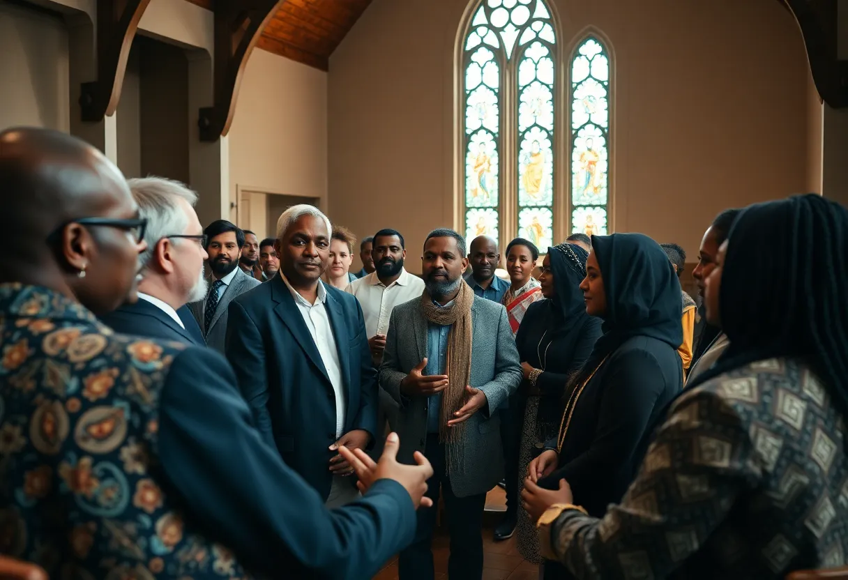 Christian leaders networking at the Advance Conference