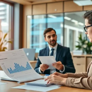 Financial analyst discussing Bank7 Corp financial results