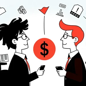 Illustration depicting challenges faced by entrepreneurs in Missouri