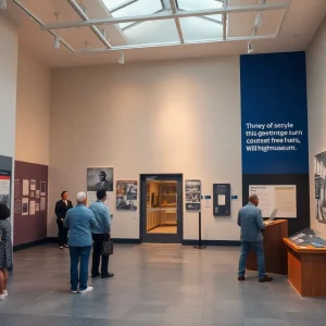 Exterior view of the Clara Luper Civil Rights Center in Oklahoma City