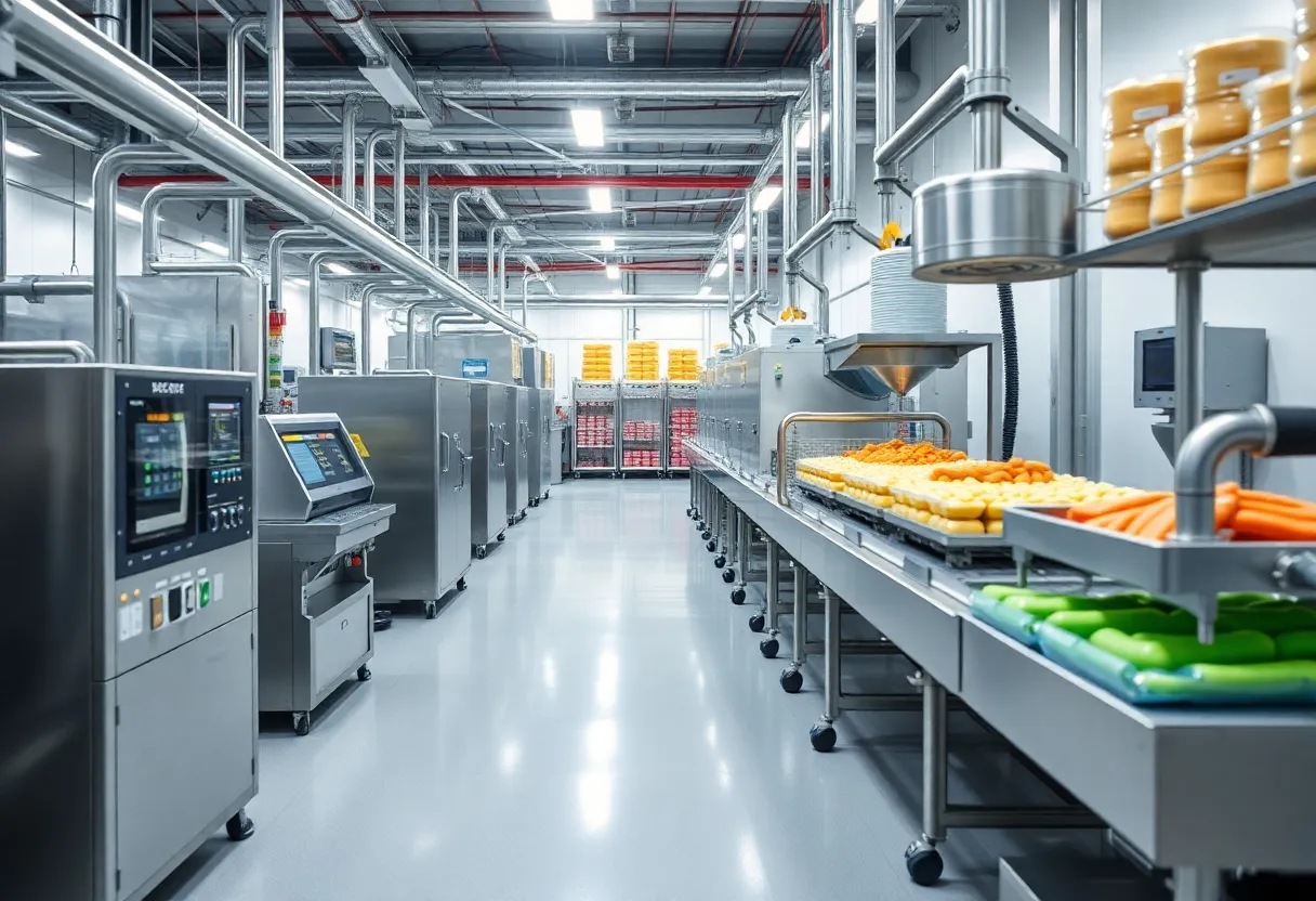 Modern processing facility at FAPC for food industry support