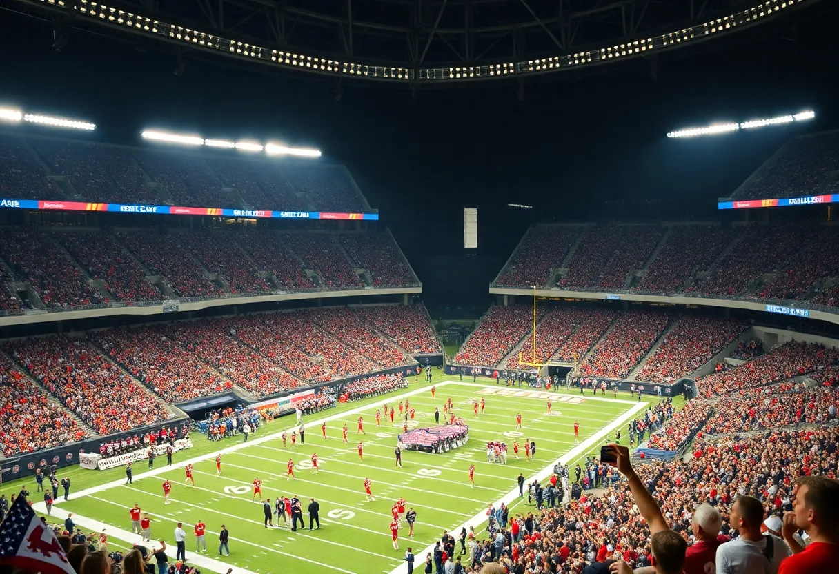 Celebration of college football Hall of Fame induction