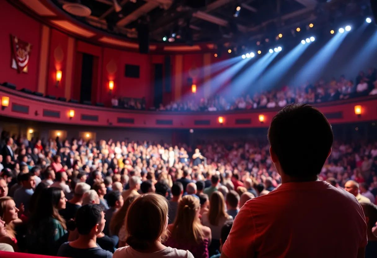 Audience enjoying a performance at The McKnight Center