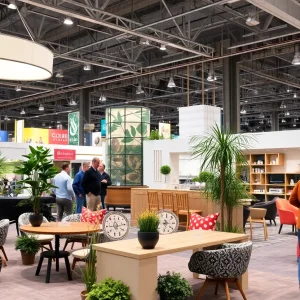 Exhibit showcasing home improvement solutions at the OKC Home + Garden Show