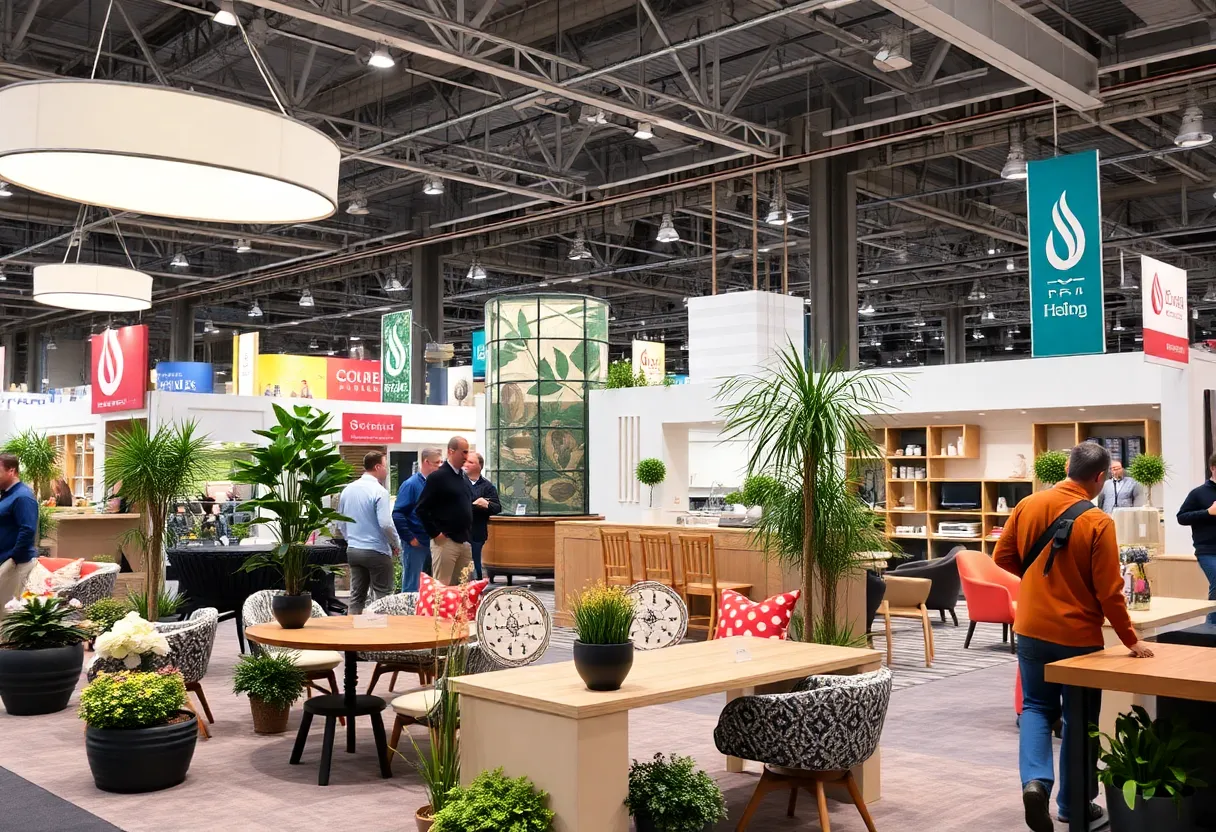 Exhibit showcasing home improvement solutions at the OKC Home + Garden Show