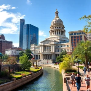 Oklahoma City skyline featuring attractions and outdoor activities