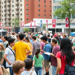 Participants enjoying various community events in Oklahoma City.