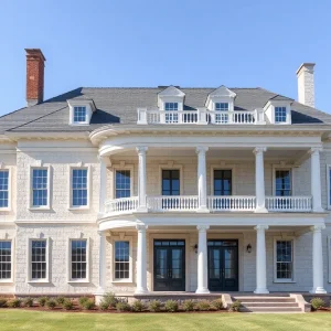 Architectural rendering of the new Oklahoma governor's residence