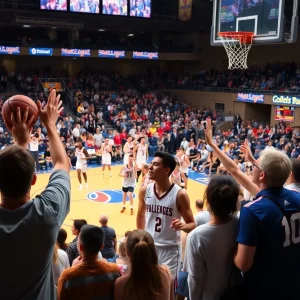 Oklahoma Sooners basketball game against Arkansas Razorbacks
