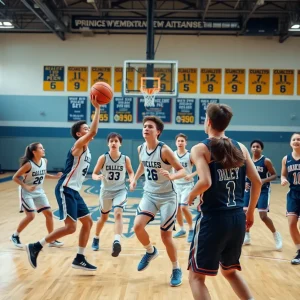 Oklahoma Sooners basketball team competing against Mississippi State Bulldogs