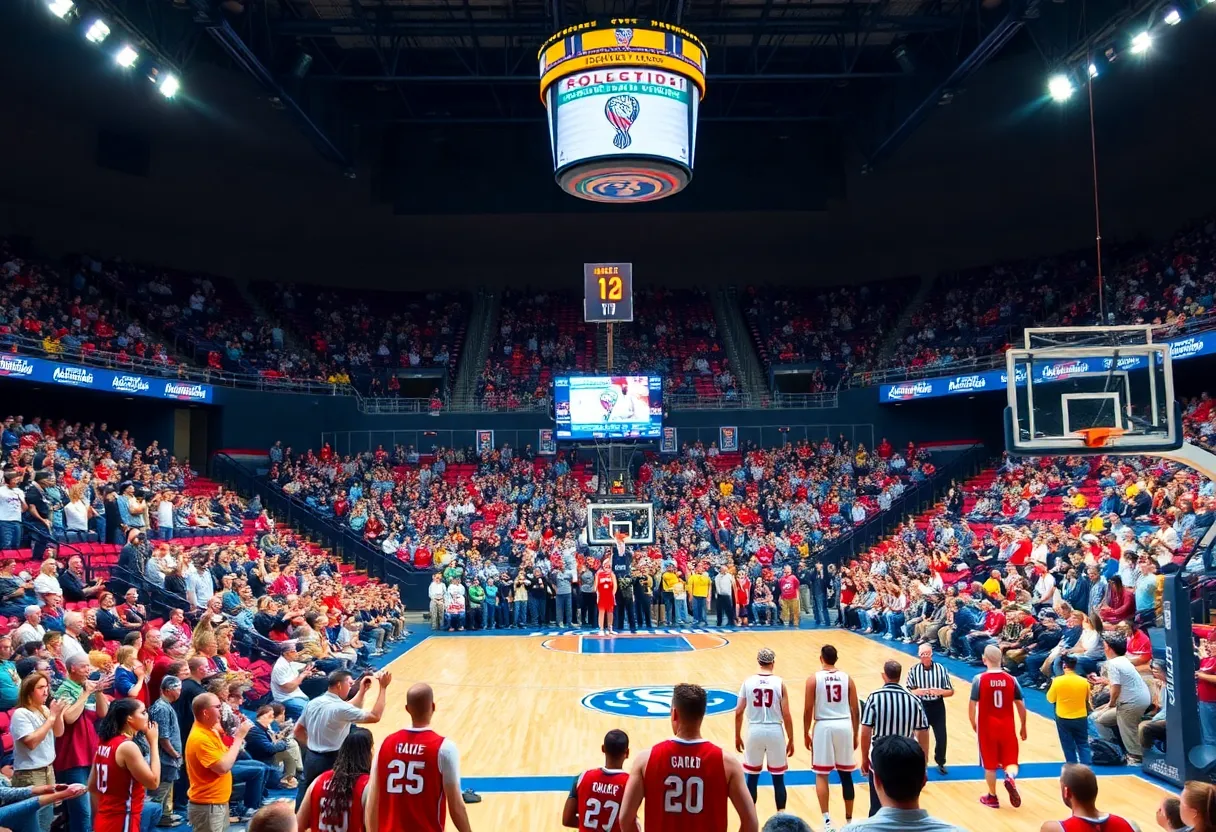 Oklahoma State Cowgirls basketball game at Gallagher-Iba Arena