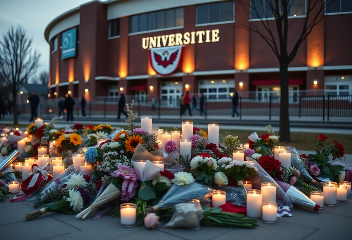 Memorial at OSU for plane crash victims