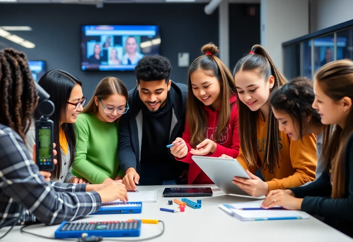 Students participating in hands-on learning at OSU's Applied Technology Program