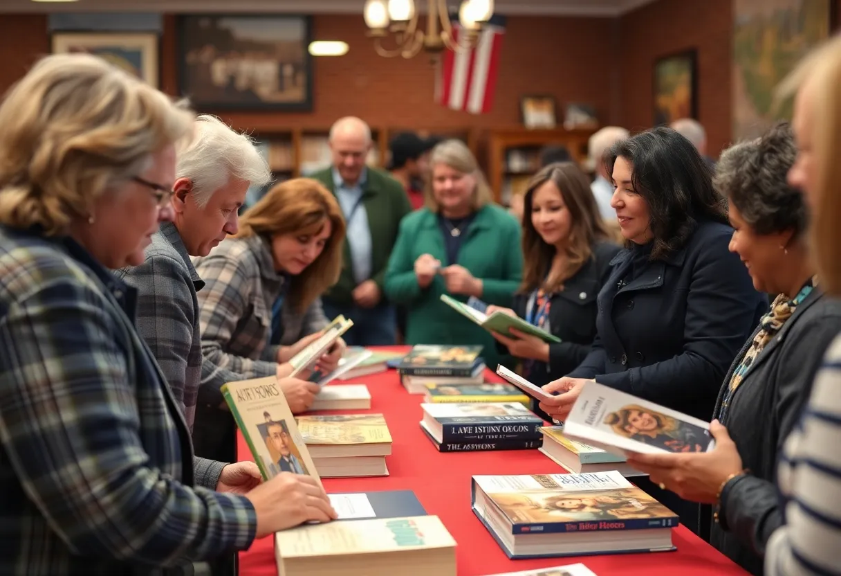 Book signing event celebrating the life of Sarah Rector in Oklahoma City.