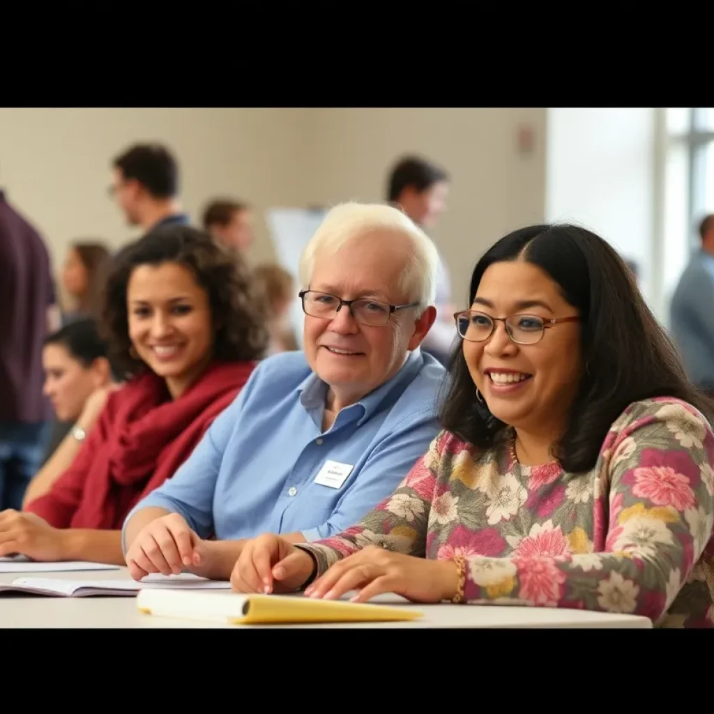 DeafBlind community members participating in a SHEP program