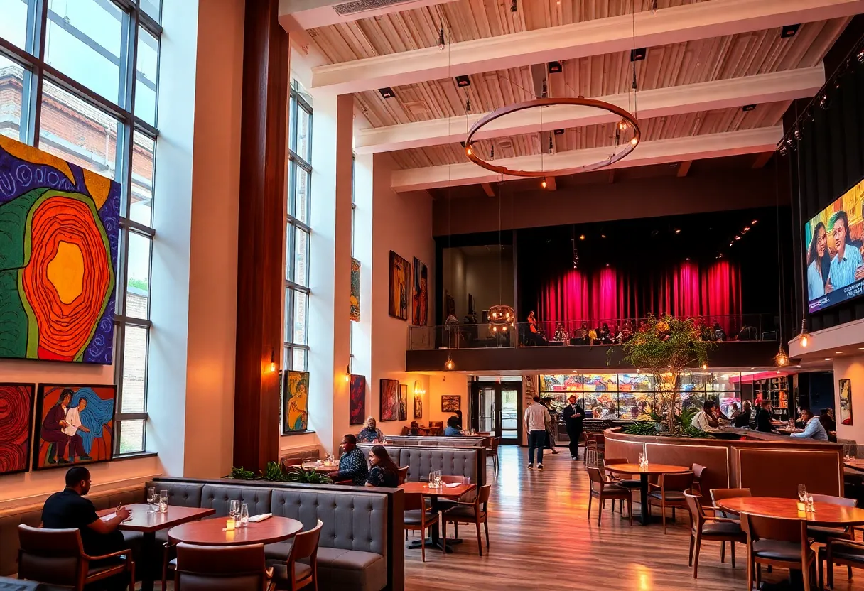 Exterior view of The Greene Room, a Black-owned cultural hub in Oklahoma City.