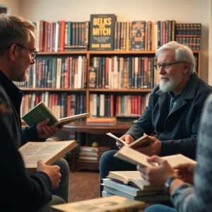 Roger Deakins discussing cinematography at Magic City Books
